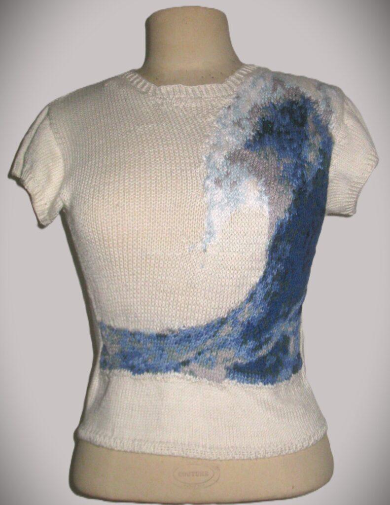 tee shirt vague (pièce unique) tee shirt vague (pièce unique)