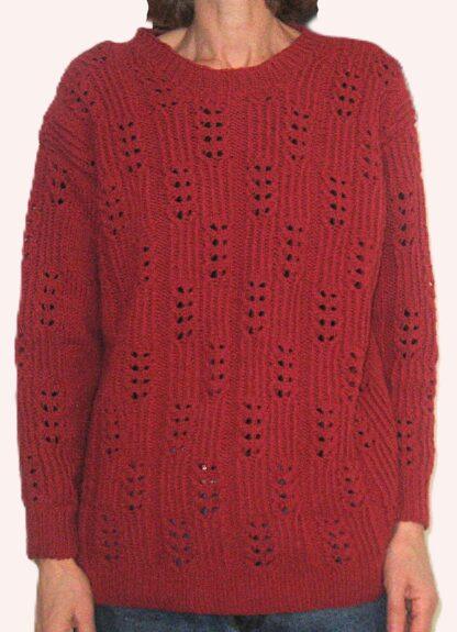 La panthère lunatique propose une mode durable en maille, personnalisable, pensée pour durer saison après saison pull sorbet